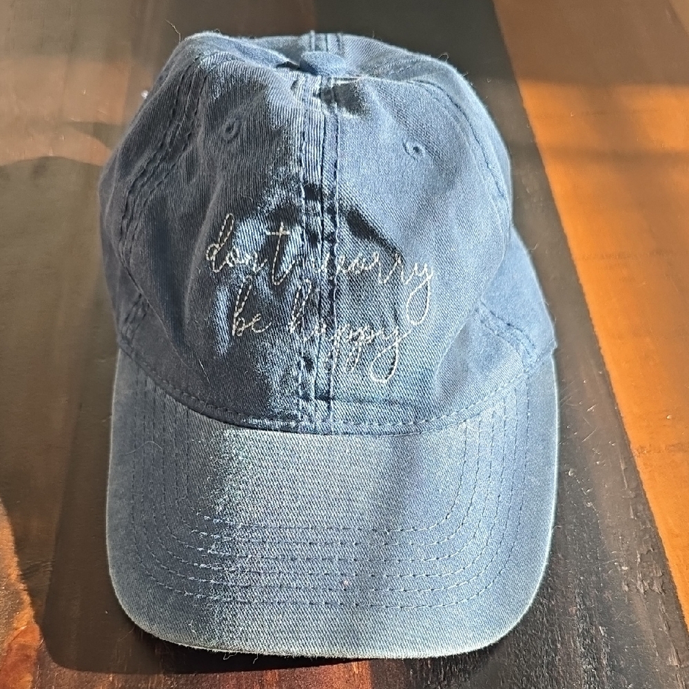 Altar'd State Navy Embroidered Cap